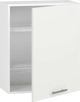 VENTO GC-60/72 szafka górna z ociekaczem, front: biały mat