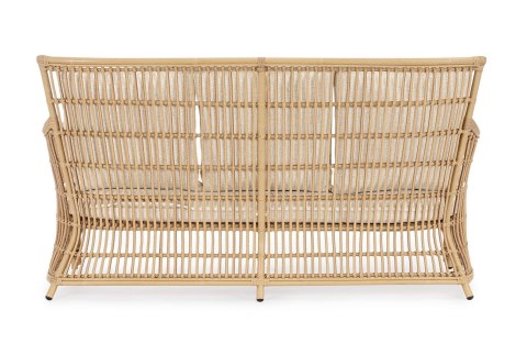 BIZZOTTO sofa 3-osobowa ogrodowa ADELMA naturalna BIZZOTTO sofa 3-osobowa ogrodowa ADELMA naturalna
