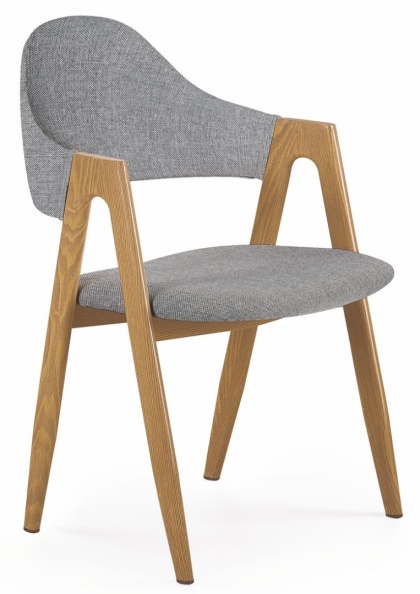 K344 krzesło popielate