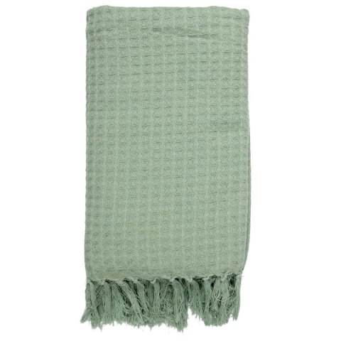 Koc/Pled Waffle zielony Koc/Pled Waffle zielony