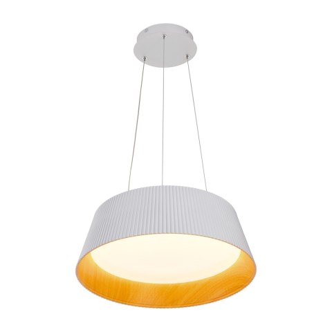 Lampa wisząca FRILL LED biała 45 cm