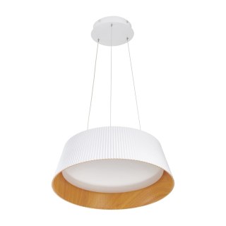 Lampa wisząca FRILL LED biała 45 cm