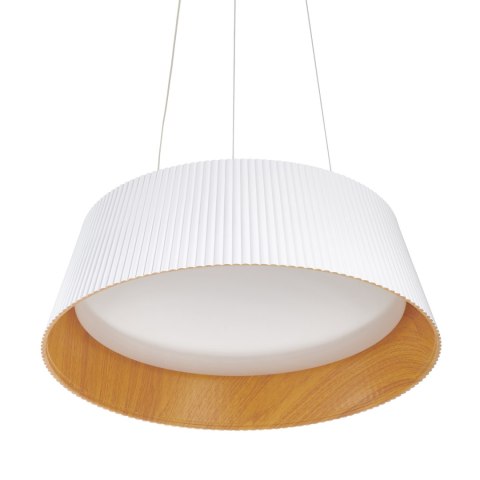 Lampa wisząca FRILL LED biała 45 cm