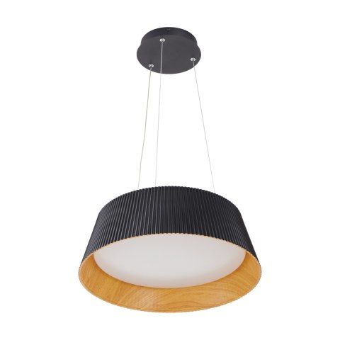 Lampa wisząca FRILL LED czarna 45 cm
