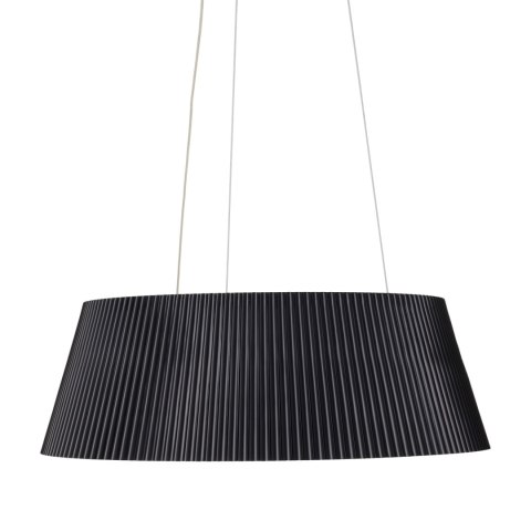 Lampa wisząca FRILL LED czarna 45 cm