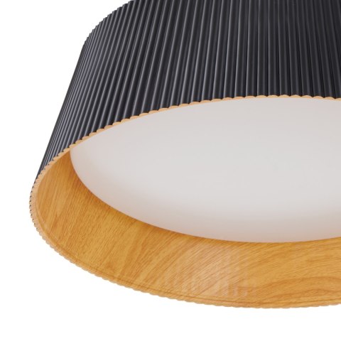 Lampa wisząca FRILL LED czarna 45 cm