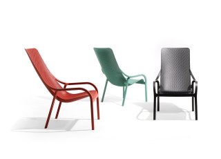NARDI fotel ogrodowy NET LOUNGE szary
