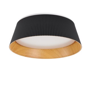 Plafon sufitowy FRILL LED czarny 45 cm