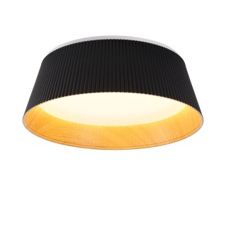 Plafon sufitowy FRILL LED czarny 45 cm