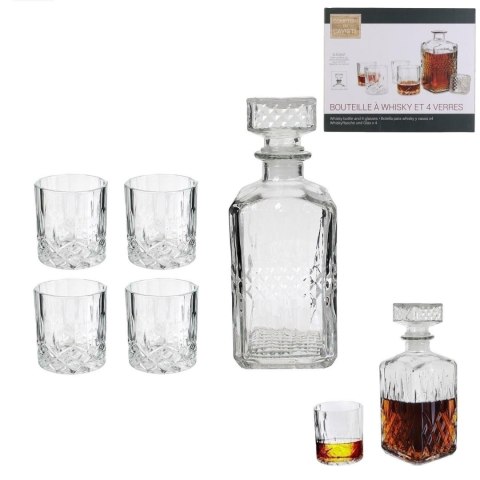 Zestaw do whisky Verre karafka i 4 szkla nki Zestaw do whisky Verre karafka i 4 szkla nki