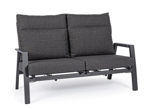 BIZZOTTO sofa 2-osobowa ogrodowa KLEDI szara BIZZOTTO sofa 2-osobowa ogrodowa KLEDI szara
