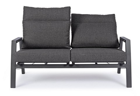 BIZZOTTO sofa 2-osobowa ogrodowa KLEDI szara BIZZOTTO sofa 2-osobowa ogrodowa KLEDI szara