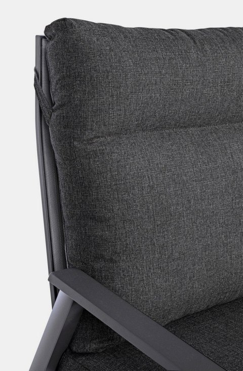 BIZZOTTO sofa 2-osobowa ogrodowa KLEDI szara BIZZOTTO sofa 2-osobowa ogrodowa KLEDI szara