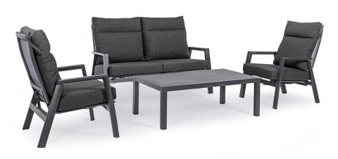 BIZZOTTO sofa 2-osobowa ogrodowa KLEDI szara BIZZOTTO sofa 2-osobowa ogrodowa KLEDI szara