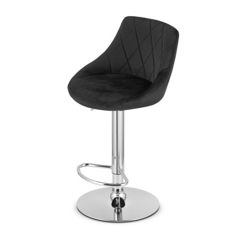 Hoker KAST - aksamit czarny / baza chrom x 2 Hoker KAST - aksamit czarny / baza chrom x 2