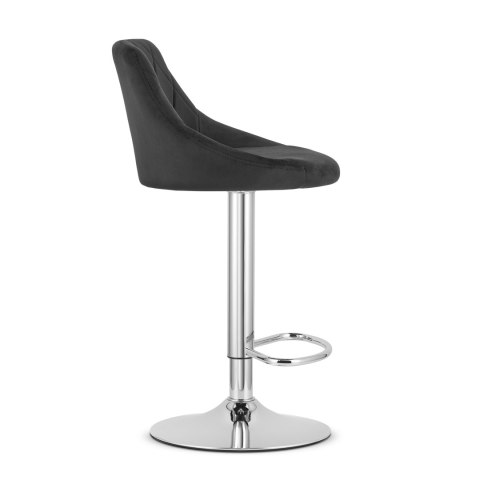 Hoker KAST - aksamit czarny / baza chrom x 2 Hoker KAST - aksamit czarny / baza chrom x 2