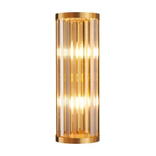 Lampa ścienna EXELLENT złota szklane rurki 45 cm