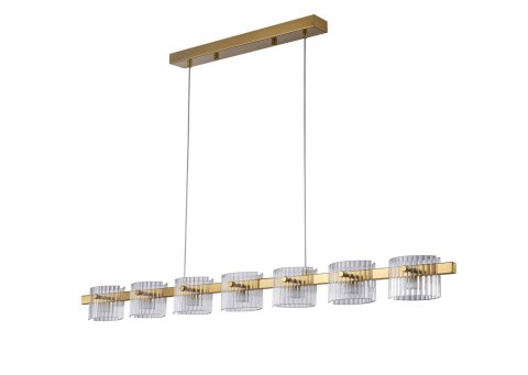 Lampa wisząca BACCIO LED złota 120 cm