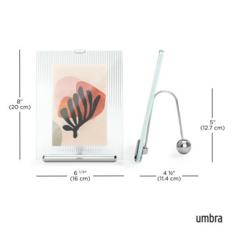 UMBRA ramka na zdjęcia FLUTE 4x6 srebrna UMBRA ramka na zdjęcia FLUTE 4x6 srebrna