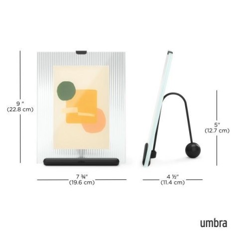 UMBRA ramka na zdjęcia FLUTE 5x7 czarna