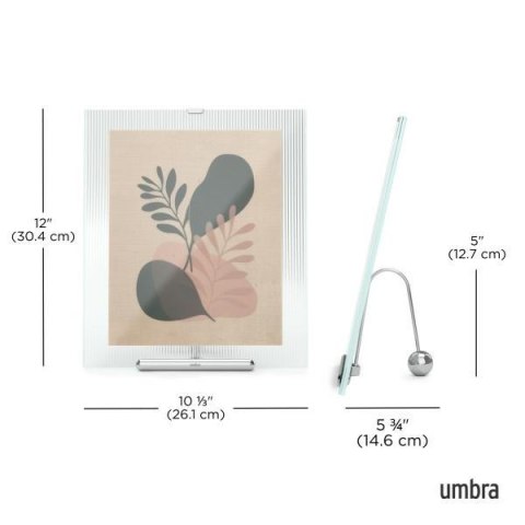 UMBRA ramka na zdjęcia FLUTE 8x10 srebrna UMBRA ramka na zdjęcia FLUTE 8x10 srebrna
