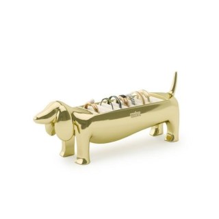 UMBRA stojak na pierścionki DACHSIE złoty