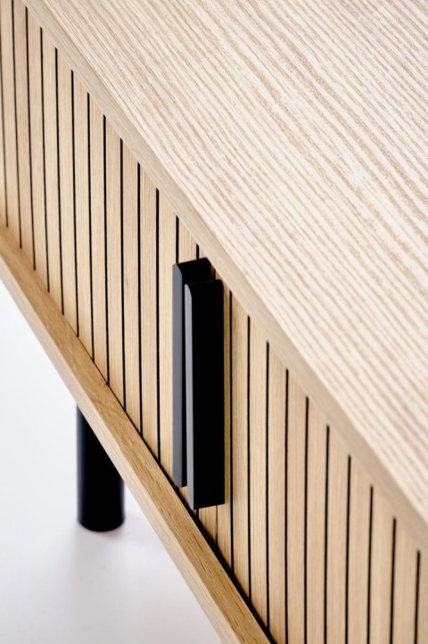 ANGELINA ława, naturalny / czarny