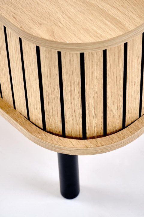 ANGELINA ława, naturalny / czarny