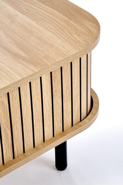 ANGELINA ława, naturalny / czarny