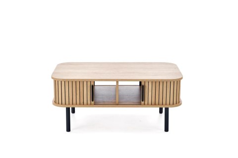 ANGELINA ława, naturalny / czarny