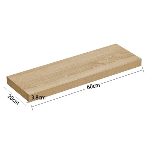 Półka 60cm - sonoma - LWS026B11 Półka 60cm - sonoma - LWS026B11
