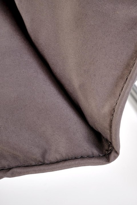HUDSON, zestaw ogrodowy ( sofa, fotel 2x, ława ), popielaty / brązowy HUDSON, zestaw ogrodowy ( sofa, fotel 2x, ława ), popielaty / brązowy