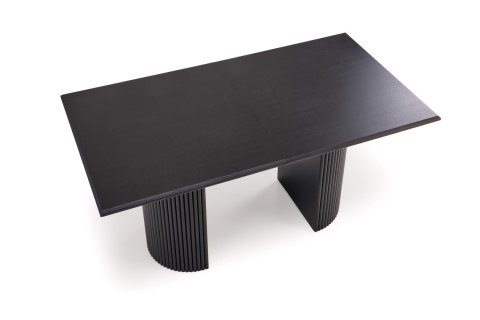 BOLERO stół rozkładany 160-250x90x78 cm dąb naturalny/czarny BOLERO stół rozkładany 160-250x90x78 cm dąb naturalny/czarny