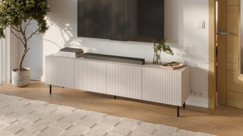 PAXOS RTV-2 TV stolik RTV 200 cm, kolor: kaszmir - czarny PAXOS RTV-2 TV stolik RTV 200 cm, kolor: kaszmir - czarny