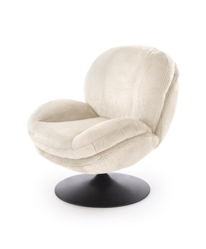 SHELL fotel wypoczynkowy kremowy