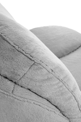 SHELL fotel wypoczynkowy popielaty