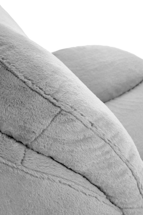 SHELL fotel wypoczynkowy popielaty