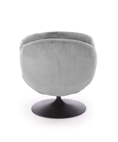 SHELL fotel wypoczynkowy popielaty