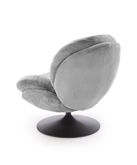 SHELL fotel wypoczynkowy popielaty