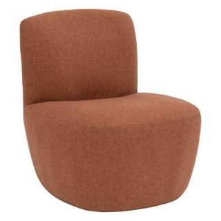 Fotel niski Leone terrakotta