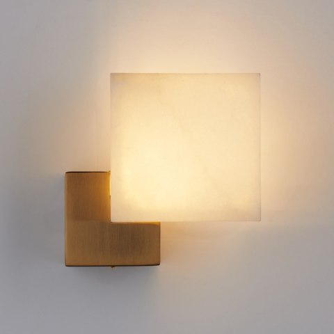Lampa ścienna CUBO LED złota 18 cm Lampa ścienna CUBO LED złota 18 cm