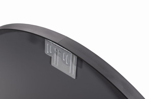 Lustro 70cm czarna rama Lustro 70cm czarna rama