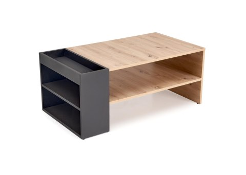 MURCIA ława, dąb artisan / czarny
