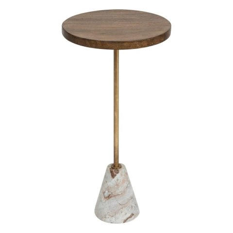 Stolik Neith drewno/marmur Stolik Neith drewno/marmur
