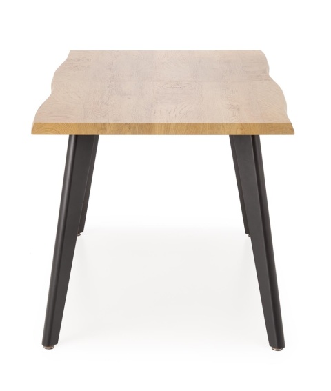 DICKSON 2 stół rozkładany 150-210/90 cm, blat - naturalny, nogi - czarny DICKSON 2 stół rozkładany 150-210/90 cm, blat - naturalny, nogi - czarny