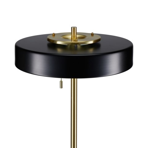 Lampa podłogowa ARTDECO czarno - złota 162 cm Lampa podłogowa ARTDECO czarno - złota 162 cm