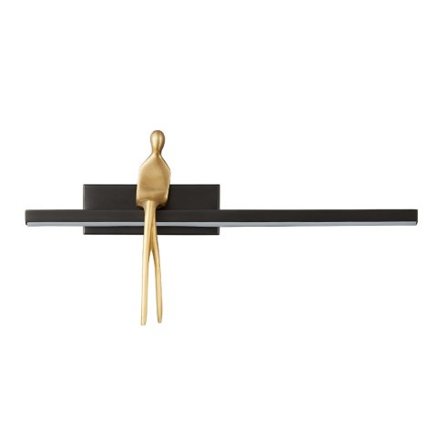 Lampa ścienna AMICI czarna 31 cm Lampa ścienna AMICI czarna 31 cm
