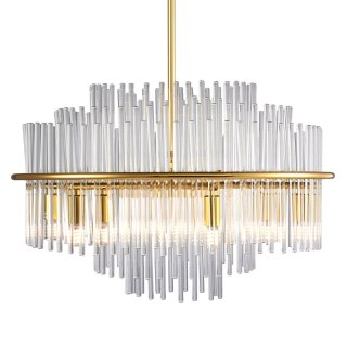 Lampa wisząca LUXORIA złota 50*35 cm