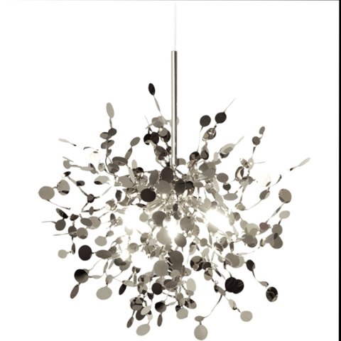 Lampa wisząca MONETTI złota 40 cm