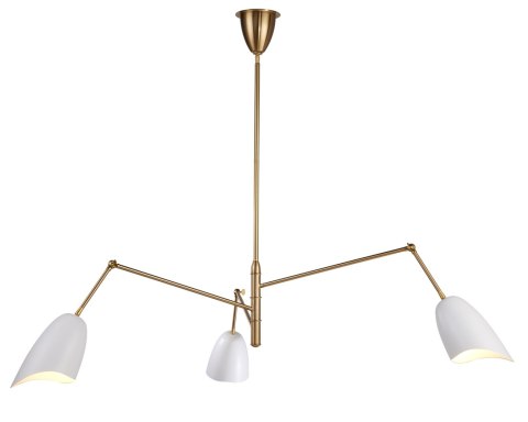 Lampa wisząca RAGNO biała 150 cm